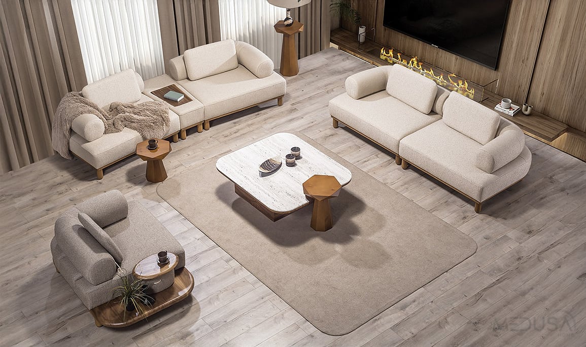 Medusa Home Mobilya - Modena Koltuk Takımı