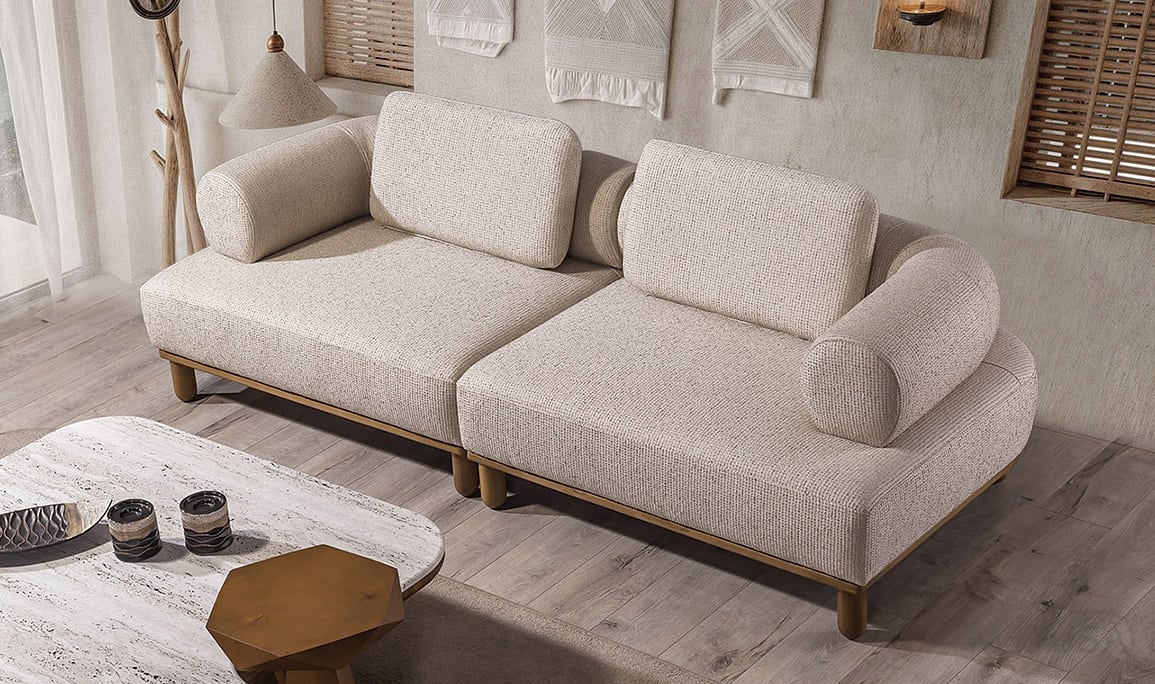 Medusa Home Mobilya - Modena Üçlü Koltuk