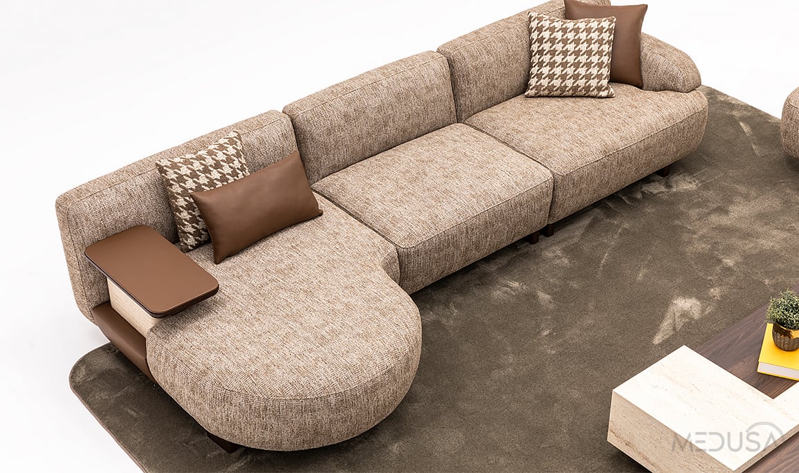 Medusa Home Mobilya - Moka Köşe Koltuk Takımı