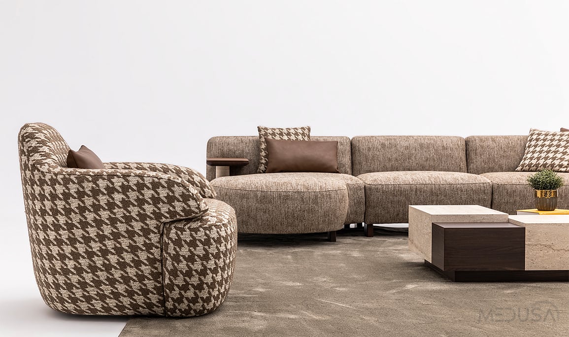 Medusa Home Mobilya - Moka Köşe Koltuk Takımı
