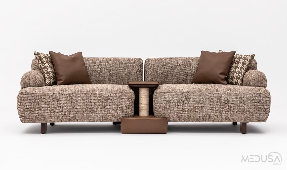 Medusa Home Mobilya - Moka Üçlü Koltuk