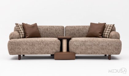 Medusa Home - Moka Üçlü Koltuk