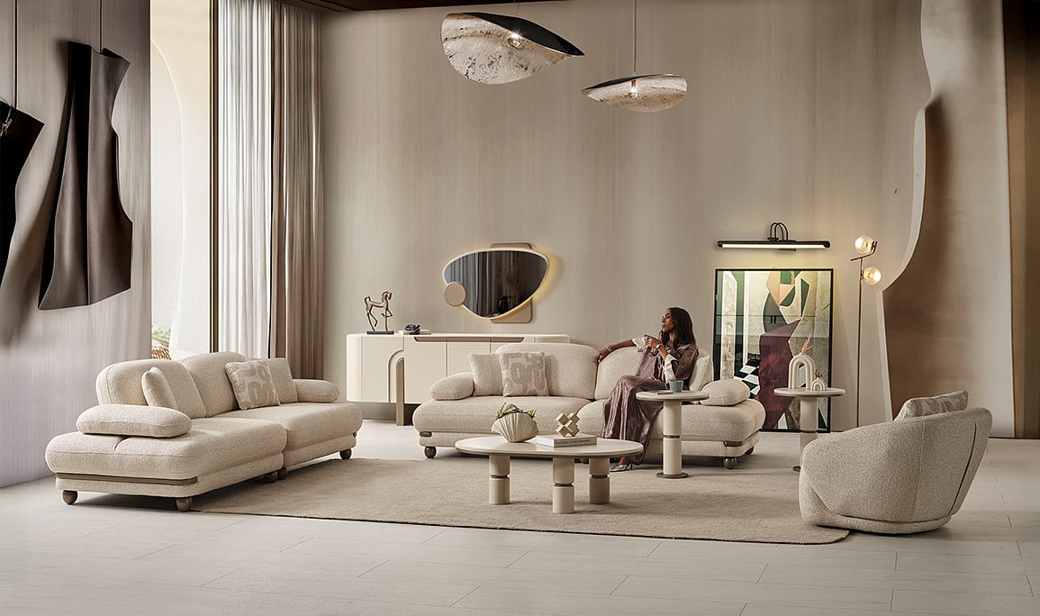 Medusa Home Mobilya - Mokka Yaşam Odası