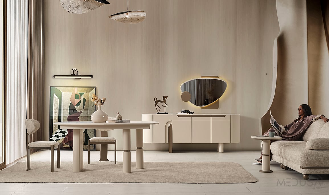 Medusa Home Mobilya - Mokka Yaşam Odası