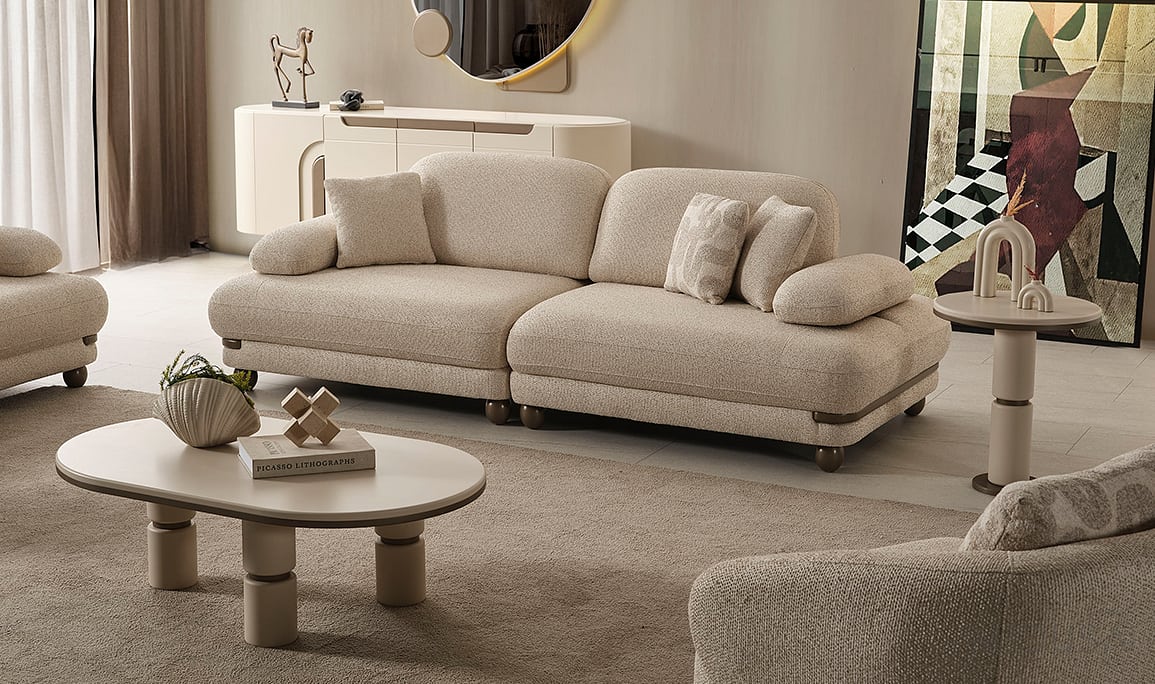 Medusa Home Mobilya - Mokka Yaşam Odası