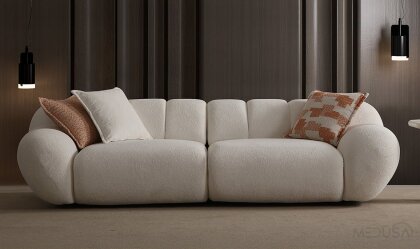 Medusa Home - Molivo Üçlü Koltuk Medusa Home - Molivo Üçlü Koltuk