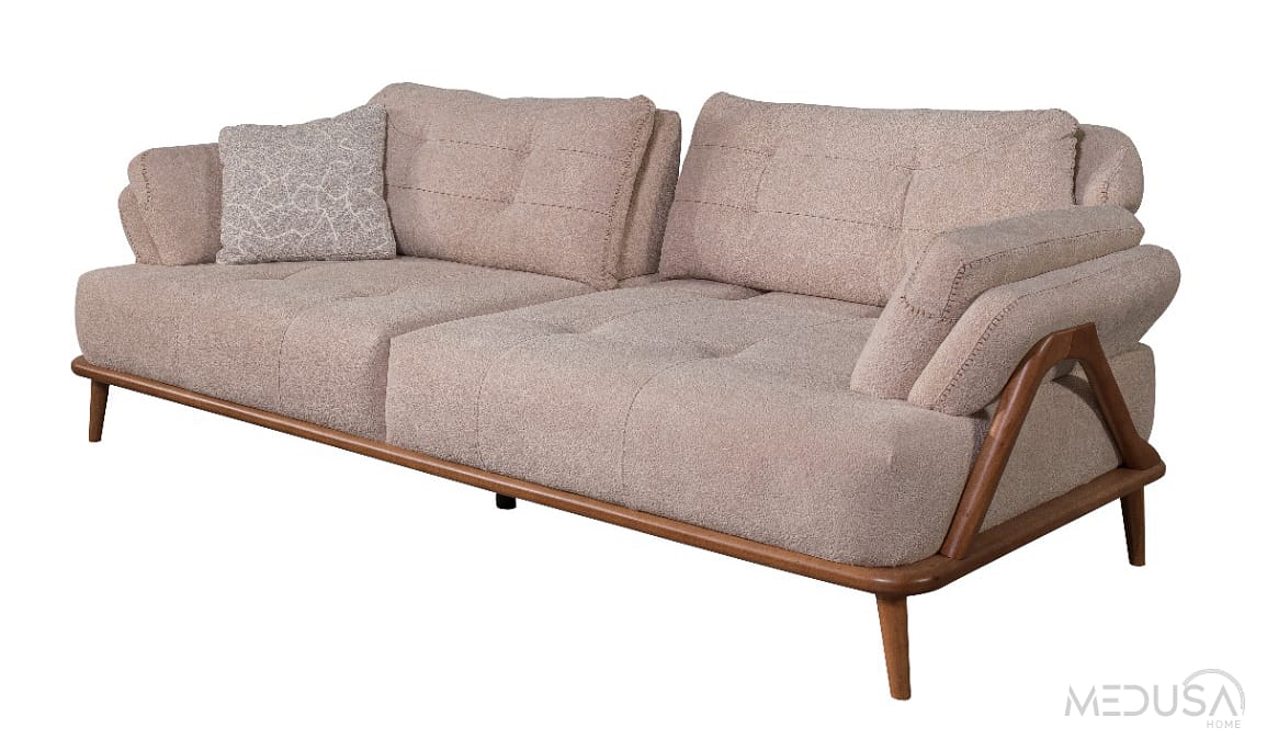 Medusa Home Mobilya - Moment Üçlü Koltuk