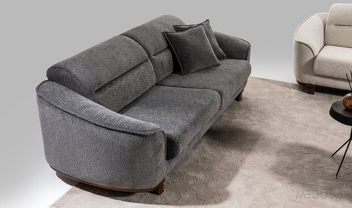 Medusa Home Mobilya - Monaco Yataklı Üçlü Koltuk