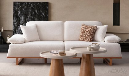 Medusa Home - Monetti Üçlü Koltuk Medusa Home - Monetti Üçlü Koltuk
