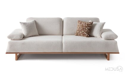 Medusa Home Mobilya - Monetti Üçlü Koltuk