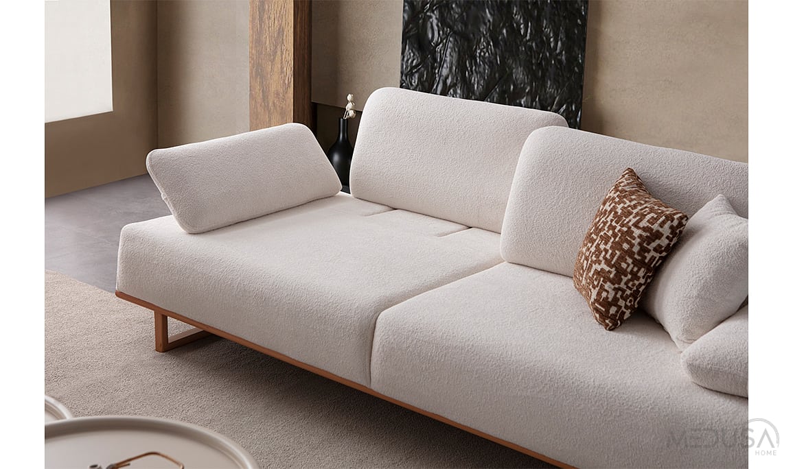 Medusa Home Mobilya - Monetti Üçlü Koltuk