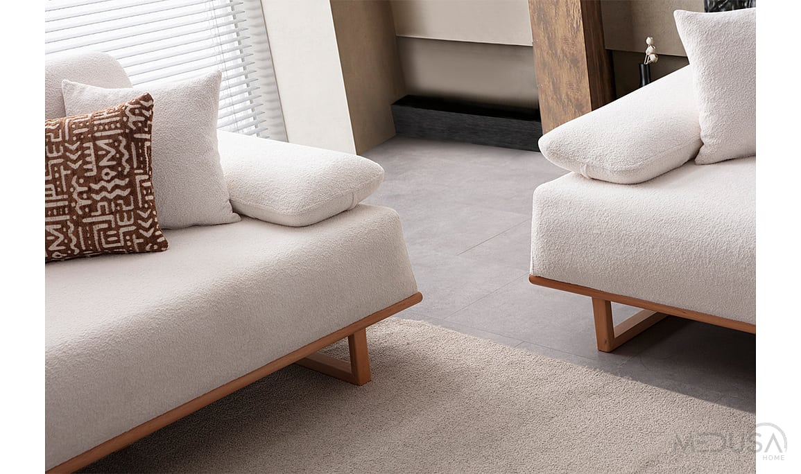 Medusa Home Mobilya - Monetti Üçlü Koltuk