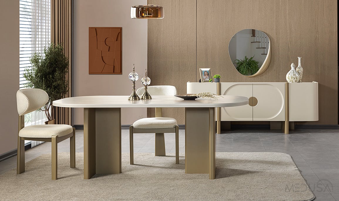 Medusa Home Mobilya - Monetti Yemek Odası