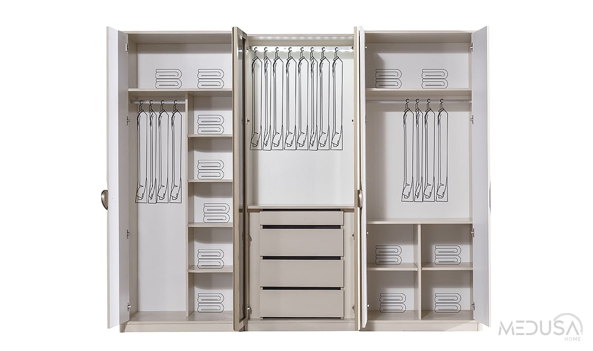 Medusa Home Mobilya - Montaire Gardırop