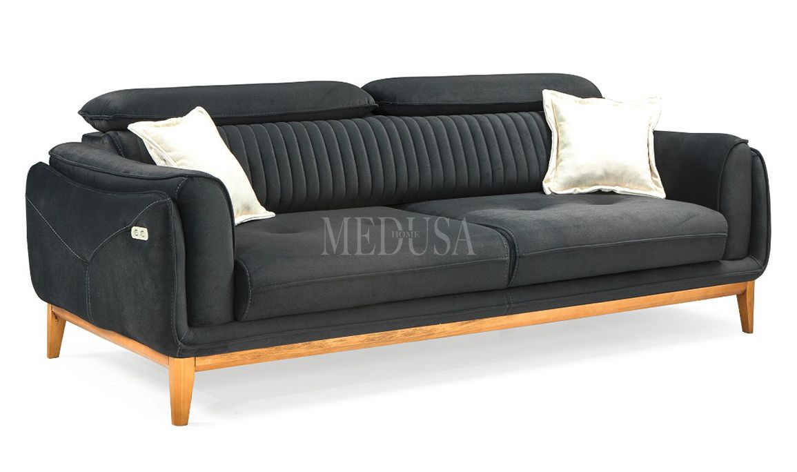 Medusa Home Mobilya - Montana Yataklı Üçlü Koltuk
