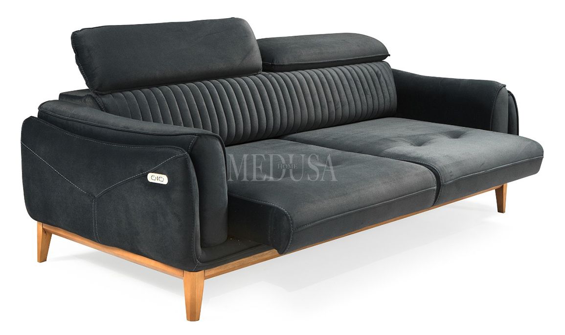 Medusa Home Mobilya - Montana Yataklı Üçlü Koltuk