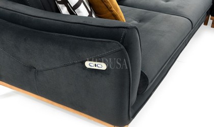 Medusa Home Mobilya - Montana Yataklı Üçlü Koltuk