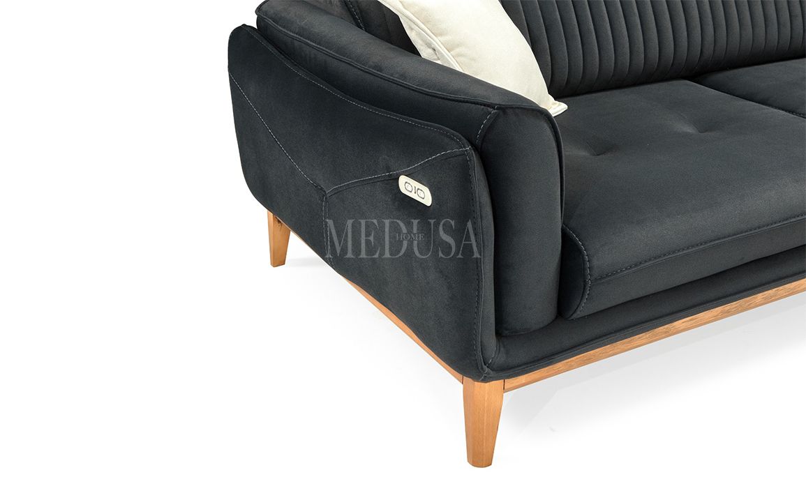 Medusa Home Mobilya - Montana Yataklı Üçlü Koltuk