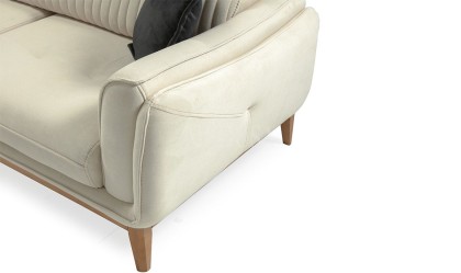 Medusa Home Mobilya - Montana Yataksız Üçlü Koltuk