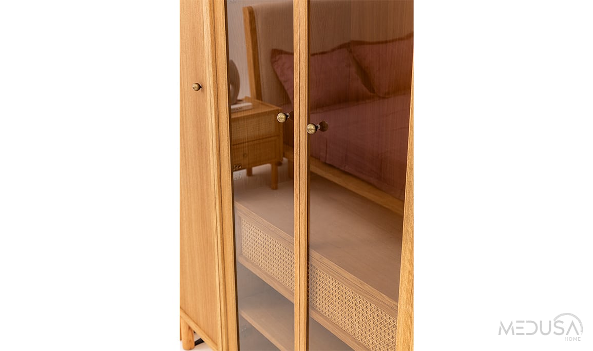 Medusa Home Mobilya - Montera Ahşap 5 Kapaklı Gardırop