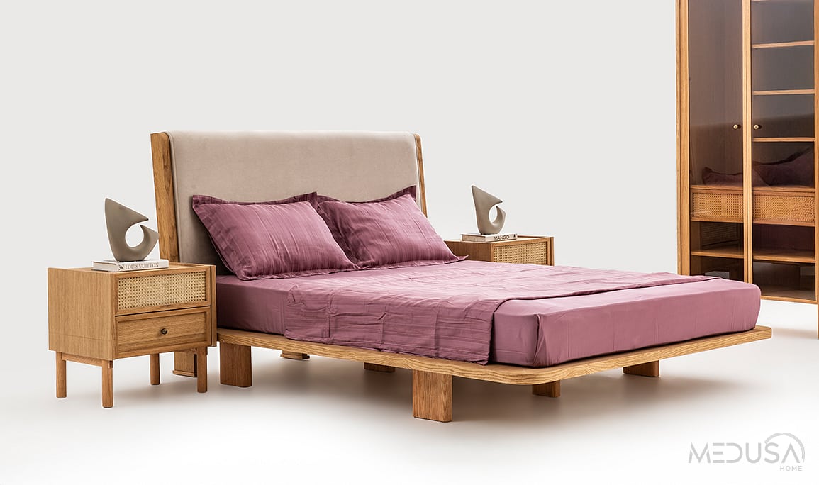 Medusa Home Mobilya - Montera Ahşap Komodin