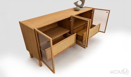 Medusa Home Mobilya - Montera Ahşap Konsol