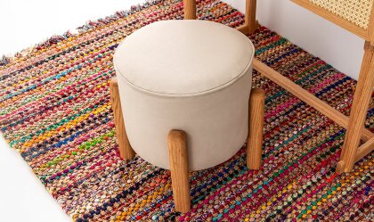 Medusa Home - Montera Ahşap Puf Medusa Home - Montera Ahşap Puf
