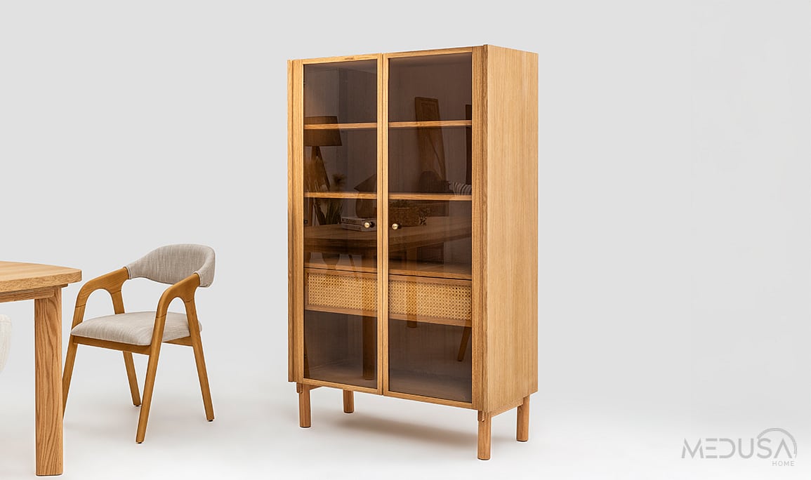 Medusa Home Mobilya - Montera Ahşap Vitrin