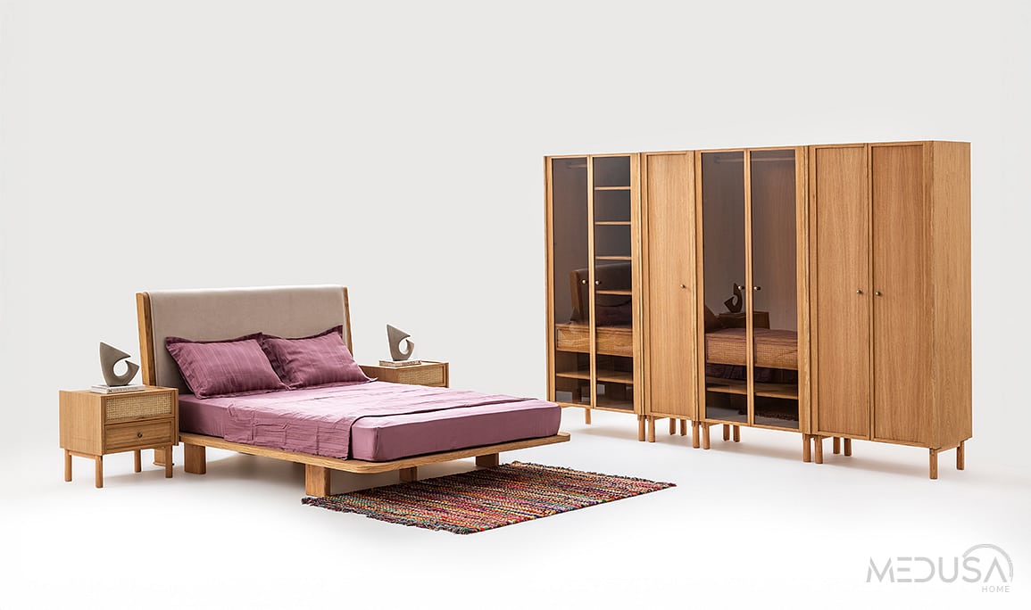 Medusa Home Mobilya - Montera Ahşap Yatak Odası Medusa Home Mobilya - Montera Ahşap Yatak Odası
