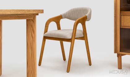 Medusa Home Mobilya - Montera Ahşap Yemek Masası