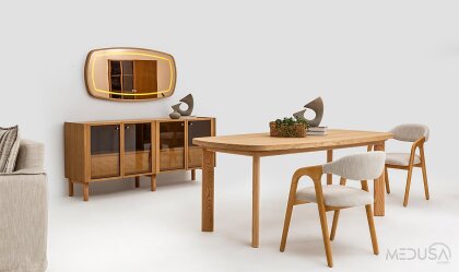 Medusa Home Mobilya - Montera Ahşap Yemek Odası