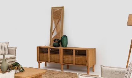 Medusa Home Mobilya - Montera Ahşap Yemek Odası