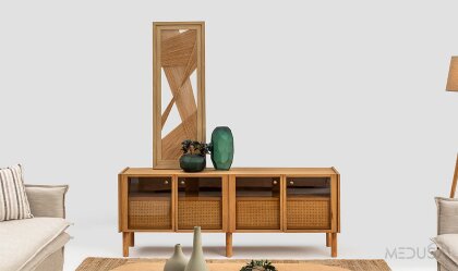 Medusa Home Mobilya - Montera Ahşap Yemek Odası