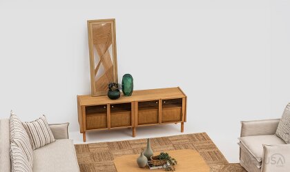 Medusa Home Mobilya - Montera Ahşap Yemek Odası