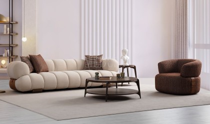 Medusa Home Mobilya - Moon Life Dörtlü Koltuk