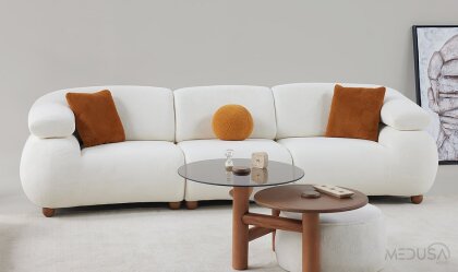 Medusa Home Mobilya - Moonel Dörtlü Koltuk