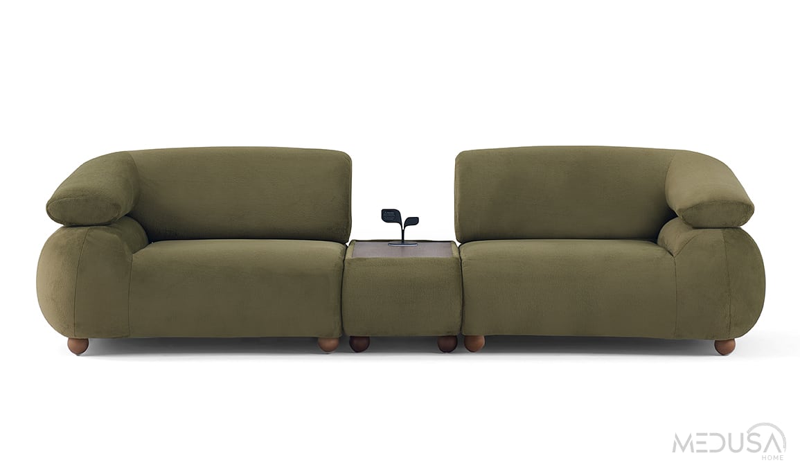 Medusa Home Mobilya - Moonel Koltuk Takımı 4+3+1