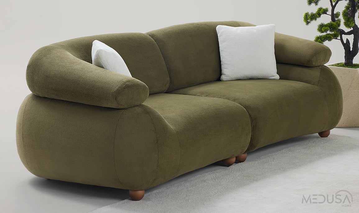 Medusa Home Mobilya - Moonel Koltuk Takımı 4+3+1
