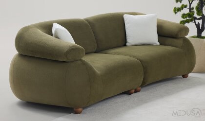 Medusa Home Mobilya - Moonel Koltuk Takımı 4+3+1