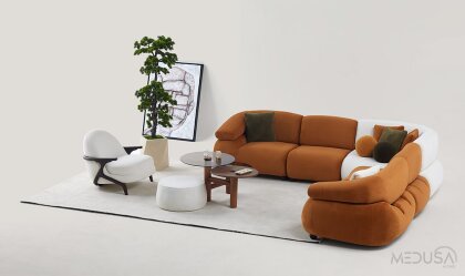 Medusa Home Mobilya - Moonel Köşe Takımı