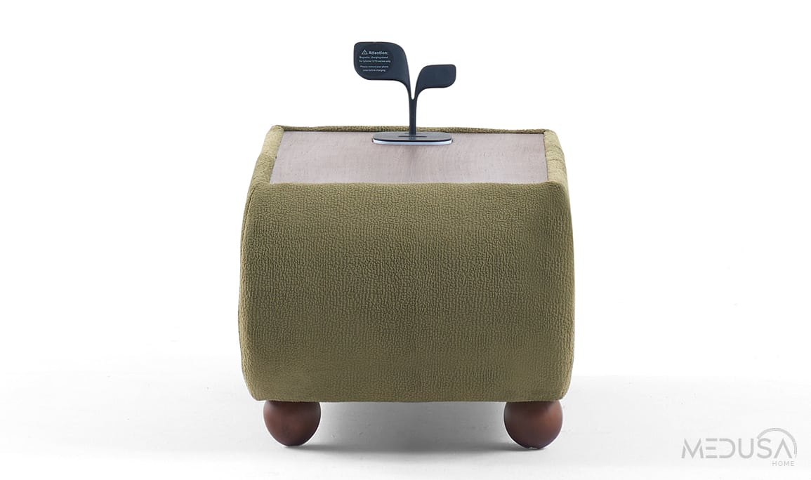 Medusa Home Mobilya - Moonel Sehpalı Üçlü Koltuk