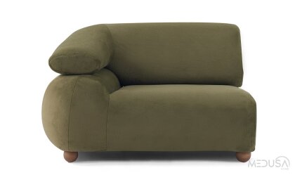 Medusa Home Mobilya - Moonel Sehpalı Üçlü Koltuk