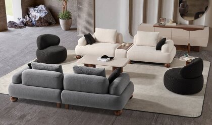 Medusa Home Mobilya - Mostar Ayaklı Koltuk Takımı