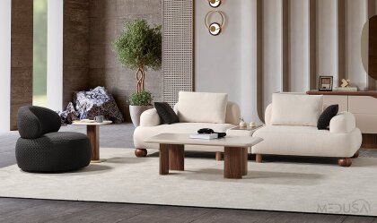 Medusa Home Mobilya - Mostar Ayaklı Koltuk Takımı