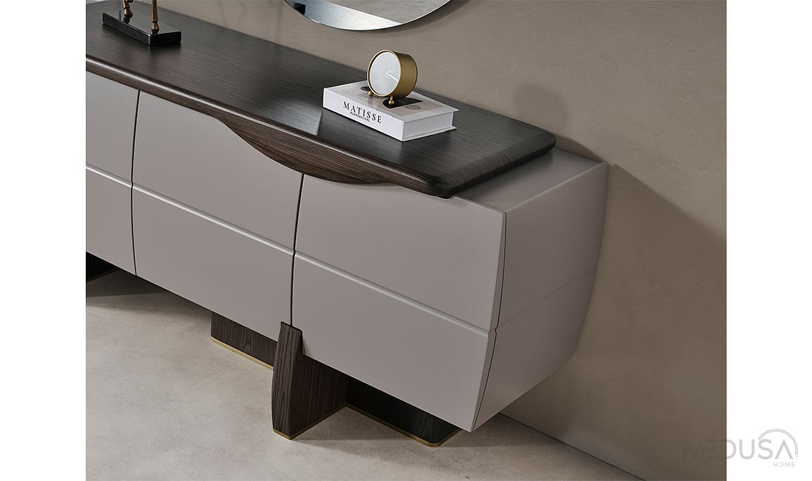 Medusa Home Mobilya - Mostar Gri Konsol