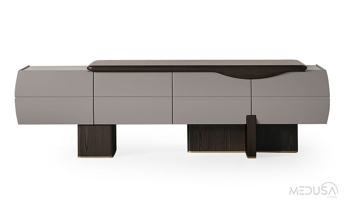 Medusa Home Mobilya - Mostar Gri Tv Ünitesi