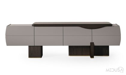 Medusa Home Mobilya - Mostar Gri Tv Ünitesi