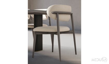 Medusa Home Mobilya - Mostar Gri Yemek Masası