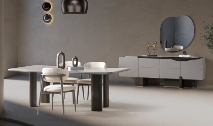 Medusa Home - Mostar Gri Yemek Odası Medusa Home - Mostar Gri Yemek Odası