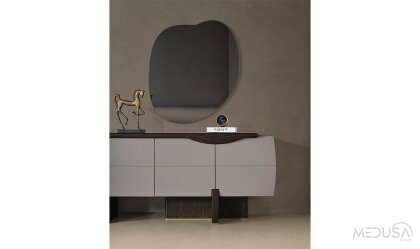 Medusa Home Mobilya - Mostar Gri Yemek Odası